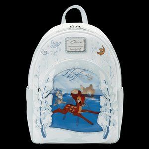 Exclusive Loungefly Bambi on Ice Lenticular Mini Backpack